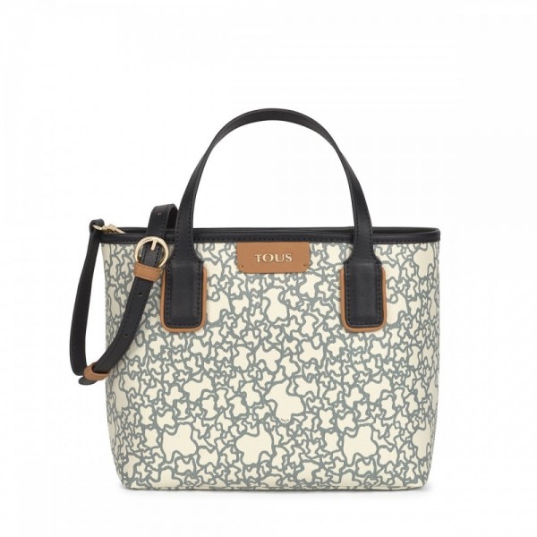 TOUS   CAPAZO S K MINI  BEIGE NEGRO 