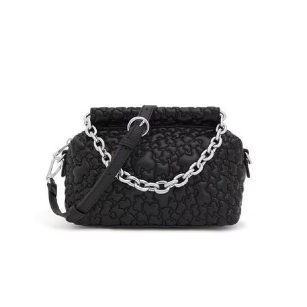 TOUS   BANDOLERA S TOUS JANE PUFFY BEAR  NEGRO 