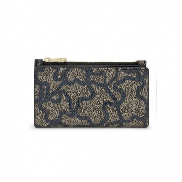 TOUS   BILLETERA S FLAT KAOS ICON NEGRO MULTI 
