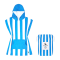 DOCK AND BAY    KIDS CABANA  BONDI BLUE MEDIUM