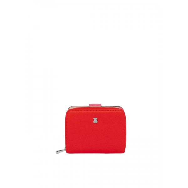 TOUS   BILLETERA S NEW DUBAI SAF TRI ROJO 