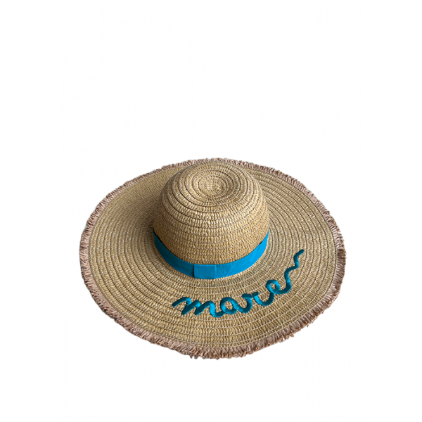 LE PANDORINE   IBIZA HAT  23XPELDL-02-BLUE 
