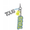 TOUS   LLAVERO BOLD BEAR LOGOS  LIMA MULTI 