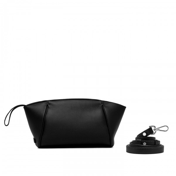 GIANNI CHIARINI   MARGARITA POUCH NERO 