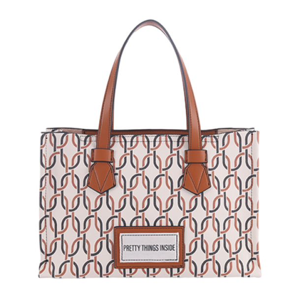 LE PANDORINE   ALICE MINI BAG 23XPELAH-04-TOBACCO 