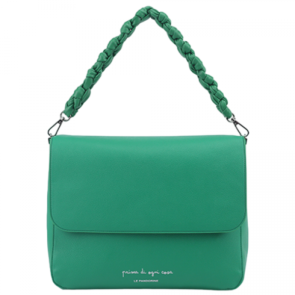 LE PANDORINE   BRENDA BAG 23XPELAZ-07-GREEN 