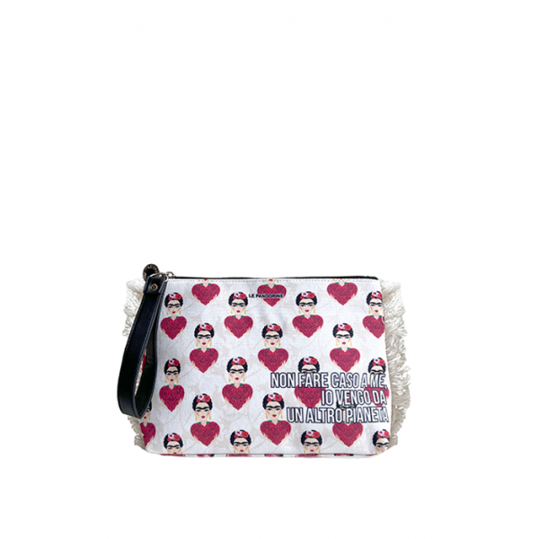 LE PANDORINE   FRIDA POCHETTE  23XPELCK-03-WHITE 