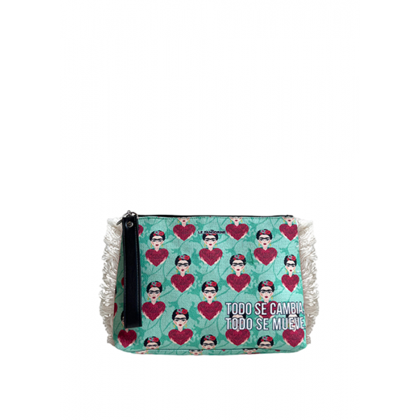 LE PANDORINE   FRIDA POCHETTE  23XPELCK-04-GREEN 