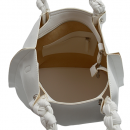 LE PANDORINE   BRENDA BUCKET 23XPELDR-03-WHITE 