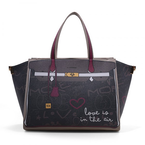 LE PANDORINE   BAGGY BAG 22XAILAN-04-GRAFIT 