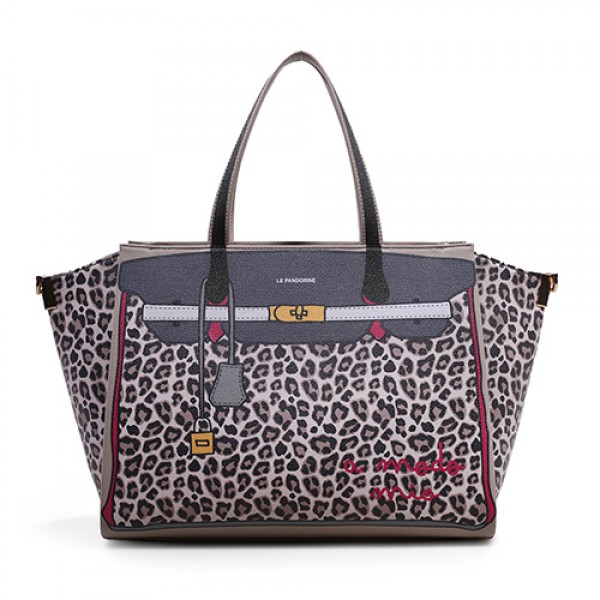 LE PANDORINE   BAGGY BAG 22XAILAN-01-LEOPARD 