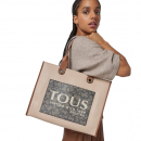 TOUS   SHOPPING XL AMAYA  K ICON MARRON BEIGE 