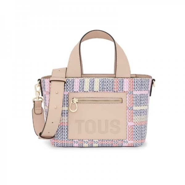 TOUS   CAPAZO S. T CECILIA MULTI BEIGE ROJO 