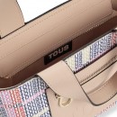 TOUS   CAPAZO S. T CECILIA MULTI BEIGE ROJO 