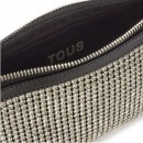 TOUS   BOLSO DE HOMBRO T PARTY PLATA  SILVER 