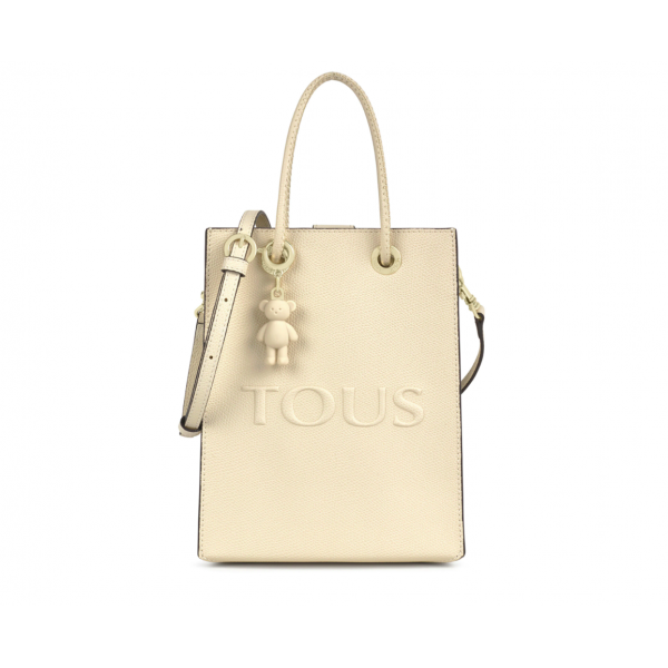 TOUS   MINI BOLSO POP BEIGE 