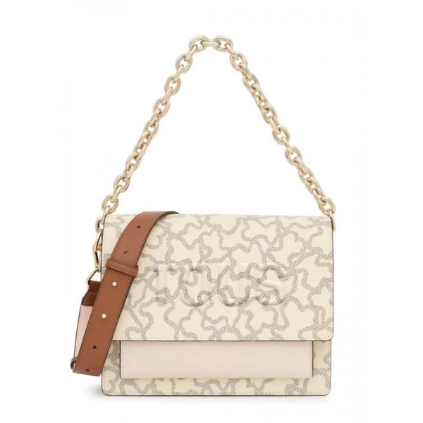 TOUS   BANDOLERA M AUDREE CHAIN K ICON  BEIGE 