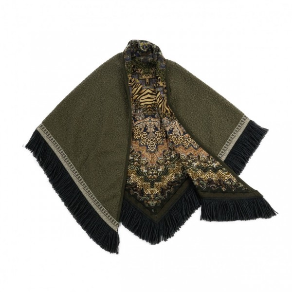 KATHERINA LORETTA   BOUCLE DURBAN ART  SCARF PON -007 