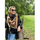 KATHERINA LORETTA   BOUCLE JUNGLE ART SCARF PON -011 