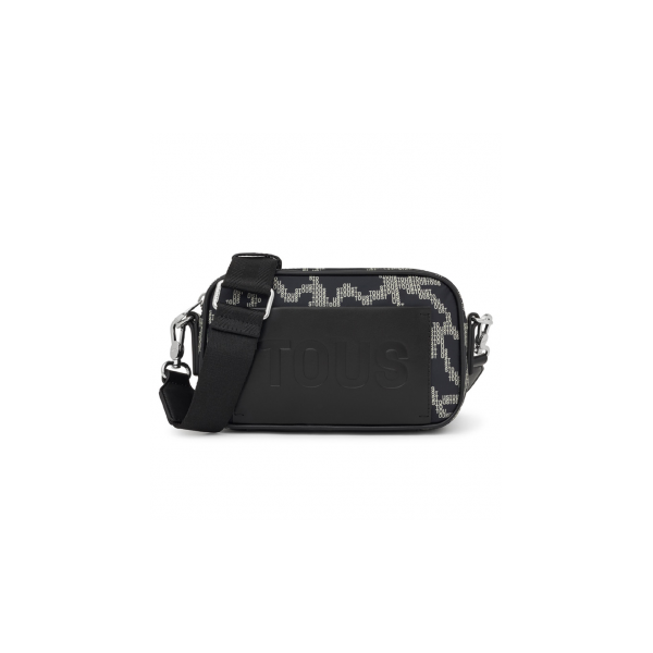 TOUS   BANDOLERA REPORTER K PIX SOFT  MULTI NEGRO 